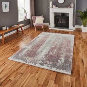 The Rug Shop UK Grey Pink Modern Easy to clean Machine Made Abstract Area Rug Size: 60 cm x 230 cm Grey 60 cm x 230 cm The Rug Shop UK Grey Pink Modern Easy to clean Machine Made Abstract Area Rug Size: 60 cm x 230 cm Grey 60 cm x 230 cm