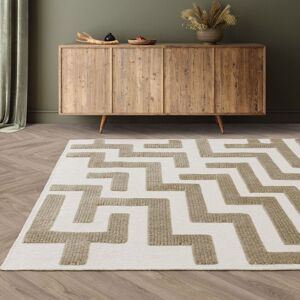 The Rug Shop UK Beige Modern Easy to clean Machine Made Geometric Geometric Area Rug Size: 80 cm x 150 cm Beige 80 cm x 150 cm The Rug Shop UK Beige Modern Easy to clean Machine Made Geometric Geometric Area Rug Size: 80 cm x 150 cm Beige 80 cm x 150 cm