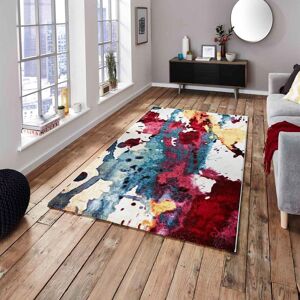 The Rug Shop UK Multi Funky Modern Easy to clean Machine Made Abstract Area Rug Size: 80 cm x 150 cm Multicolor 80 cm x 150 cm The Rug Shop UK Multi Funky Modern Easy to clean Machine Made Abstract Area Rug Size: 80 cm x 150 cm Multicolor 80 cm x 150 cm