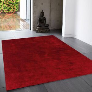 The Rug Shop UK Red Modern Plain Easy to clean Machine Made Plain Area Rug Size: 160 cm x 230 cm Red 160 cm x 230 cm The Rug Shop UK Red Modern Plain Easy to clean Machine Made Plain Area Rug Size: 160 cm x 230 cm Red 160 cm x 230 cm