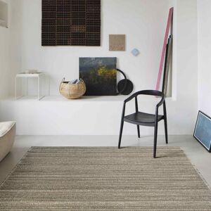 The Rug Shop UK Brown Luxurious Modern Easy to clean Machine Made Striped Area Rug Size: 140 cm x 200 cm Brown 140 cm x 200 cm The Rug Shop UK Brown Luxurious Modern Easy to clean Machine Made Striped Area Rug Size: 140 cm x 200 cm Brown 140 cm x 200 cm