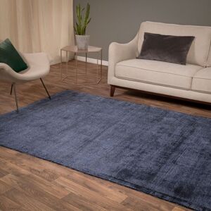 The Rug Shop UK Blue Handmade Modern Plain Viscose Easy To Clean Navy Area Rug Size: 120 cm x 170 cm Blue 120 cm x 170 cm The Rug Shop UK Blue Handmade Modern Plain Viscose Easy To Clean Navy Area Rug Size: 120 cm x 170 cm Blue 120 cm x 170 cm
