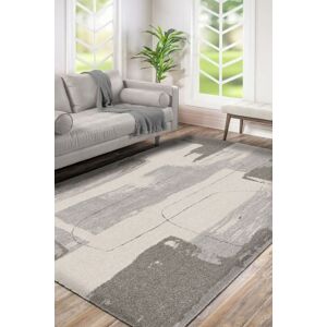 The Rug Shop UK Grey Cream Abstract Modern Easy to Clean Polyester Area Rug Size: 160 cm x 230 cm Grey 160 cm x 230 cm The Rug Shop UK Grey Cream Abstract Modern Easy to Clean Polyester Area Rug Size: 160 cm x 230 cm Grey 160 cm x 230 cm