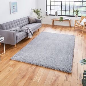 The Rug Shop UK Modern Plain Shaggy Easy To Clean Stain-Resistant Area Rug in Light Grey Size: 200 cm x 290 cm Light Grey 200 cm x 290 cm The Rug Shop UK Modern Plain Shaggy Easy To Clean Stain-Resistant Area Rug in Light Grey Size: 200 cm x 290 cm Light Grey 200 cm x 290 cm