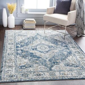 Surya Vintage Rug - Blue & Gray - 200x275cm - OEKO-TEX Certified Surya Vintage Rug - Blue & Gray - 200x275cm - OEKO-TEX Certified