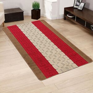 Smart Living Heavy Duty Machine Washable Hallway Kitchen Non Slip Door Mat in Light Brown Size: 50 cm x 80 cm Light Brown 50 cm x 80 cm Smart Living Heavy Duty Machine Washable Hallway Kitchen Non Slip Door Mat in Light Brown Size: 50 cm x 80 cm Light Brown 50 cm x 80 cm