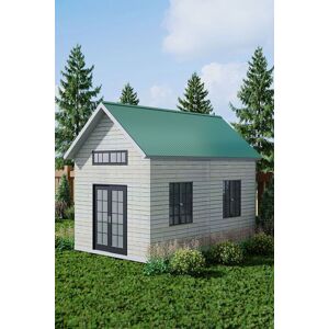 Garden Sanctuary Durable Steel Corrugated Panels Roof Sheets Set of 12 in Dark Green Dark Green Garden Sanctuary Durable Steel Corrugated Panels Roof Sheets Set of 12 in Dark Green Dark Green