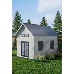 Garden Sanctuary Durable Steel Corrugated Panels Roof Sheets Set of 12 in Grey Grey Garden Sanctuary Durable Steel Corrugated Panels Roof Sheets Set of 12 in Grey Grey