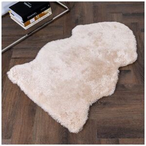 Native Natural Cream Short Pile Sheepskin Rug in Beige Size: 60 cm x 90 cm Beige 60 cm x 90 cm Native Natural Cream Short Pile Sheepskin Rug in Beige Size: 60 cm x 90 cm Beige 60 cm x 90 cm