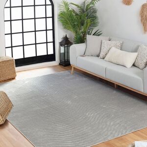 Livabliss In- & Outdoor 3D High & Low Pile Textured Ayumi Area Rug in Grey Size: 120 cm x 170 cm Grey 120 cm x 170 cm Livabliss In- & Outdoor 3D High & Low Pile Textured Ayumi Area Rug in Grey Size: 120 cm x 170 cm Grey 120 cm x 170 cm