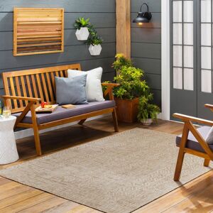 Livabliss Eagean-Global Brown Beige Cream In- & Outdoor Rug Size: 200 cm x 275 cm Brown 200 cm x 275 cm Livabliss Eagean-Global Brown Beige Cream In- & Outdoor Rug Size: 200 cm x 275 cm Brown 200 cm x 275 cm