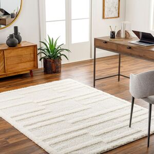 Livabliss Shaggy Modern Plush Pile Bahrani Area Rug in Beige Size: 200 cm x 275 cm Beige 200 cm x 275 cm Livabliss Shaggy Modern Plush Pile Bahrani Area Rug in Beige Size: 200 cm x 275 cm Beige 200 cm x 275 cm