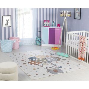 Livabliss Lilian - Kids Multicoloured Beige Grey Washable Rug for Children's Rooms Size: 120 cm x 170 cm Multicolor 120 cm x 170 cm Livabliss Lilian - Kids Multicoloured Beige Grey Washable Rug for Children's Rooms Size: 120 cm x 170 cm Multicolor 120 cm x 170 cm