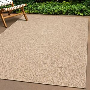 Berkfield Home Rug ZIZUR 80x200 cm Jute Look Indoor & Outdoor in Brown Size: Medium Brown Medium Berkfield Home Rug ZIZUR 80x200 cm Jute Look Indoor & Outdoor in Brown Size: Medium Brown Medium