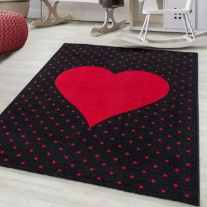 Bravich LTD Kids Heart Rug - Bambi in Red Size: 120 cm x 170 cm Red 120 cm x 170 cm Bravich LTD Kids Heart Rug - Bambi in Red Size: 120 cm x 170 cm Red 120 cm x 170 cm