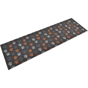 Berkfield Home Kitchen Rug Washable Paws 60x180 cm Velvet Multicolor 60x180 cm Berkfield Home Kitchen Rug Washable Paws 60x180 cm Velvet Multicolor 60x180 cm