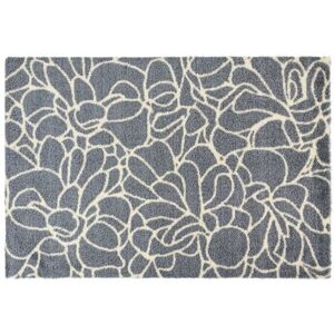 JVL Mega Doormat - 50x75cm, Floral in Blue Size: 75 cm x 150 cm Blue 75 cm x 150 cm JVL Mega Doormat - 50x75cm, Floral in Blue Size: 75 cm x 150 cm Blue 75 cm x 150 cm