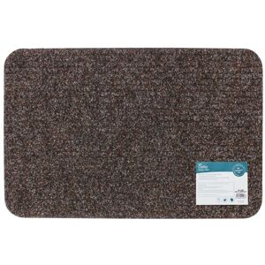 JVL Heavy Duty Commodore Barrier Door Mat, 60x80cm, Grey/Black in Dark Grey Size: 60 cm x 80 cm Dark Grey 60 cm x 80 cm JVL Heavy Duty Commodore Barrier Door Mat, 60x80cm, Grey/Black in Dark Grey Size: 60 cm x 80 cm Dark Grey 60 cm x 80 cm