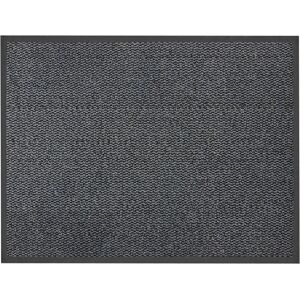 JVL Heavy Duty Commodore Barrier Door Mat, 60x80cm, Blue/Black in Blue Size: 60 cm x 80 cm Blue 60 cm x 80 cm JVL Heavy Duty Commodore Barrier Door Mat, 60x80cm, Blue/Black in Blue Size: 60 cm x 80 cm Blue 60 cm x 80 cm
