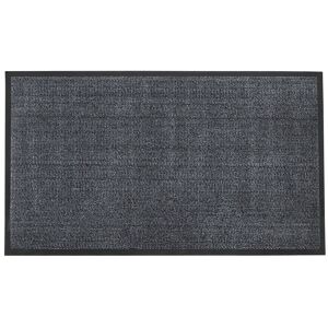 JVL Heavy Duty Barrier Door Mat, 80x140cm, Blue/Black in Navy Size: 80 cm x 140 cm Navy 80 cm x 140 cm JVL Heavy Duty Barrier Door Mat, 80x140cm, Blue/Black in Navy Size: 80 cm x 140 cm Navy 80 cm x 140 cm