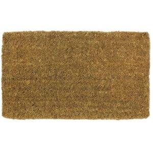 JVL Eco Friendly Ryburn Plain Natural Coir Doormat 35x60cm in Brown Size: 35 cm x 56 cm Brown 35 cm x 56 cm JVL Eco Friendly Ryburn Plain Natural Coir Doormat 35x60cm in Brown Size: 35 cm x 56 cm Brown 35 cm x 56 cm