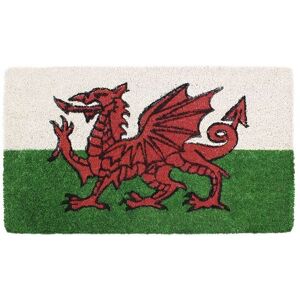 JVL Eco Friendly Latex Backed Coir Entrance Door Mat 40 x 70 cm Welsh Dragon in Red Size: 40 cm x 70 cm Red 40 cm x 70 cm JVL Eco Friendly Latex Backed Coir Entrance Door Mat 40 x 70 cm Welsh Dragon in Red Size: 40 cm x 70 cm Red 40 cm x 70 cm