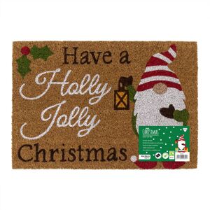 JVL Latex Backed Coir Entrance Doormat, 40x58cm, Gonks Size: 40 cm x 60 cm Multicolor 40 cm x 60 cm JVL Latex Backed Coir Entrance Doormat, 40x58cm, Gonks Size: 40 cm x 60 cm Multicolor 40 cm x 60 cm