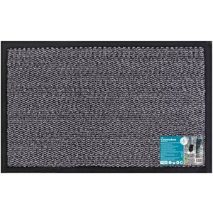 JVL Heavy Duty Commodore Vinyl Backed Barrier Door Floor Mat, 40x60cm, Grey Size: 40 cm x 60 cm Grey 40 cm x 60 cm JVL Heavy Duty Commodore Vinyl Backed Barrier Door Floor Mat, 40x60cm, Grey Size: 40 cm x 60 cm Grey 40 cm x 60 cm