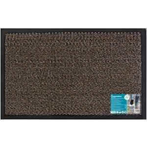 JVL Heavy Duty Commodore Vinyl Backed Barrier Door Floor Mat, 40x60cm, Brown Size: 40 cm x 60 cm Brown 40 cm x 60 cm JVL Heavy Duty Commodore Vinyl Backed Barrier Door Floor Mat, 40x60cm, Brown Size: 40 cm x 60 cm Brown 40 cm x 60 cm