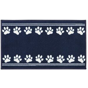 JVL Pet Mat Machine Washable 40 x 70 cm Paw Print in Dark Navy Size: 40 cm x 70 cm Dark Navy 40 cm x 70 cm JVL Pet Mat Machine Washable 40 x 70 cm Paw Print in Dark Navy Size: 40 cm x 70 cm Dark Navy 40 cm x 70 cm