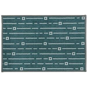 JVL Savio Machine Washable Doormat 40 x 60 cm Teal Size: 40 cm x 60 cm Teal 40 cm x 60 cm JVL Savio Machine Washable Doormat 40 x 60 cm Teal Size: 40 cm x 60 cm Teal 40 cm x 60 cm