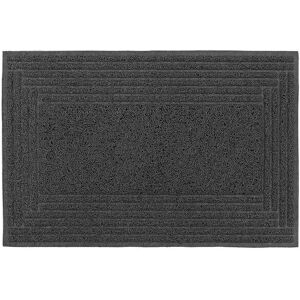 JVL Mud Grabber Spaghetti Scraper Doormat 40x60cm Grey Border Size: 40 cm x 60 cm Grey 40 cm x 60 cm JVL Mud Grabber Spaghetti Scraper Doormat 40x60cm Grey Border Size: 40 cm x 60 cm Grey 40 cm x 60 cm