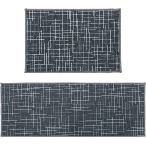 JVL Savio Machine Washable Doormat & Runner, Grey Size: 57 cm x 150 cm Grey 57 cm x 150 cm JVL Savio Machine Washable Doormat & Runner, Grey Size: 57 cm x 150 cm Grey 57 cm x 150 cm