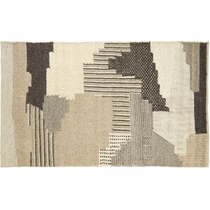 Orsina Large Handcrafted Patchwork Rug, Muted Colour Tribal-Inspired Area Rug, Soft Wool & Cotton Blend Rug Multicolor Large Orsina Large Handcrafted Patchwork Rug, Muted Colour Tribal-Inspired Area Rug, Soft Wool & Cotton Blend Rug Multicolor Large