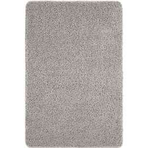 THE RUGS Washable Shaggy Rug - Polypropylene 25mm Pile Non Slip Durable in Light Grey Size: 80 cm x 120 cm Light Grey 80 cm x 120 cm THE RUGS Washable Shaggy Rug - Polypropylene 25mm Pile Non Slip Durable in Light Grey Size: 80 cm x 120 cm Light Grey 80 cm x 120 cm