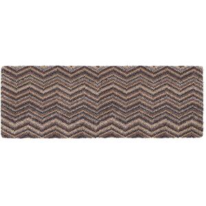 My Mat Washable Cotton Indoor Candy Linen Zig Zag Mat Size: 50 cm x 75 cm Multicolor 50 cm x 75 cm My Mat Washable Cotton Indoor Candy Linen Zig Zag Mat Size: 50 cm x 75 cm Multicolor 50 cm x 75 cm