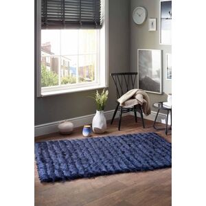 Origin 'Carved Glamour' Rug in Navy Size: 160 cm x 230 cm Navy 160 cm x 230 cm Origin 'Carved Glamour' Rug in Navy Size: 160 cm x 230 cm Navy 160 cm x 230 cm