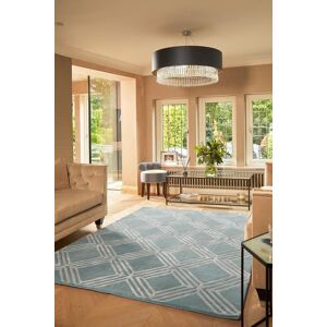 Origins Vienna Geometric Rug - Blue - 120x170cm - Rug Origins Vienna Geometric Rug - Blue - 120x170cm - Rug