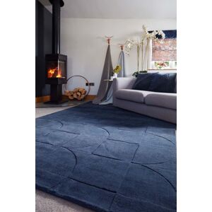 Origin 'Penny' Rug in Navy Size: 120 cm x 170 cm Navy 120 cm x 170 cm Origin 'Penny' Rug in Navy Size: 120 cm x 170 cm Navy 120 cm x 170 cm