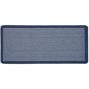 My Mat Stain Resistant Stripe Navy Size: 67 cm x 200 cm Navy 67 cm x 200 cm My Mat Stain Resistant Stripe Navy Size: 67 cm x 200 cm Navy 67 cm x 200 cm