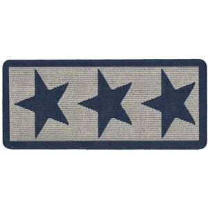 My Mat Stain Resistant Star Navy Size: 67 cm x 100 cm Navy 67 cm x 100 cm My Mat Stain Resistant Star Navy Size: 67 cm x 100 cm Navy 67 cm x 100 cm