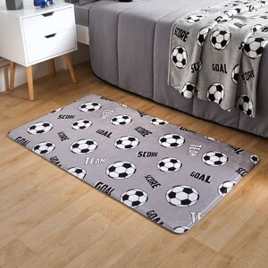 OHS Football Kids Rug Non Slip Area Play Mat Washable Bedroom Soft Carpet in Grey Size: Medium Grey Medium OHS Football Kids Rug Non Slip Area Play Mat Washable Bedroom Soft Carpet in Grey Size: Medium Grey Medium