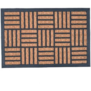 Nicola Spring Heavy Duty Door Mat - Mosaic - Durable Polypropylene Entrance Rug in Brown Size: 40 cm x 60 cm Brown 40 cm x 60 cm Nicola Spring Heavy Duty Door Mat - Mosaic - Durable Polypropylene Entrance Rug in Brown Size: 40 cm x 60 cm Brown 40 cm x 60 cm