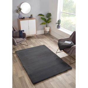 The Linen Consultancy TLC 5 Star Hotel Concept Luxury Faux Fur Charcoal Rug Size: 60 cm x 100 cm Charcoal 60 cm x 100 cm The Linen Consultancy TLC 5 Star Hotel Concept Luxury Faux Fur Charcoal Rug Size: 60 cm x 100 cm Charcoal 60 cm x 100 cm