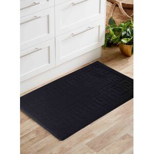 Desire Rugs Ivy Anti-Slip Greek Key Design Doormat - Machine Washable for Easy Care in Black Size: 120 cm x 160 cm Black 120 cm x 160 cm Desire Rugs Ivy Anti-Slip Greek Key Design Doormat - Machine Washable for Easy Care in Black Size: 120 cm x 160 cm Black 120 cm x 160 cm