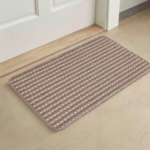 Desire Rugs Eden Non Slip Washable Dirt Trapper Indoor Doormat - Kitchen Mats - Floor Mats in Beige Size: 40 cm x 60 cm Beige 40 cm x 60 cm Desire Rugs Eden Non Slip Washable Dirt Trapper Indoor Doormat - Kitchen Mats - Floor Mats in Beige Size: 40 cm x 60 cm Beige 40 cm x 60 cm