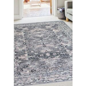 THE RUGS Maestro Collection Vintage Design Rug in Grey & Pink 3118 GB22 Size: 80 cm x 150 cm Pink 80 cm x 150 cm THE RUGS Maestro Collection Vintage Design Rug in Grey & Pink 3118 GB22 Size: 80 cm x 150 cm Pink 80 cm x 150 cm