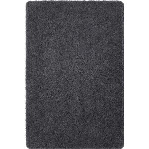 THE RUGS Washable Shaggy Rug - Polypropylene 25mm Pile Non Slip Durable in Dark Grey Size: 100 cm diameter Dark Grey 100 cm diameter THE RUGS Washable Shaggy Rug - Polypropylene 25mm Pile Non Slip Durable in Dark Grey Size: 100 cm diameter Dark Grey 100 cm diameter