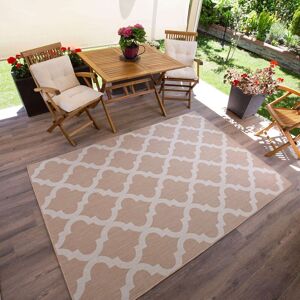 THE RUGS Outdoor Rugs for Garden Patio Moroccan Trellis Design Ecology 400 in Beige Size: 160 cm x 230 cm Beige 160 cm x 230 cm THE RUGS Outdoor Rugs for Garden Patio Moroccan Trellis Design Ecology 400 in Beige Size: 160 cm x 230 cm Beige 160 cm x 230 cm