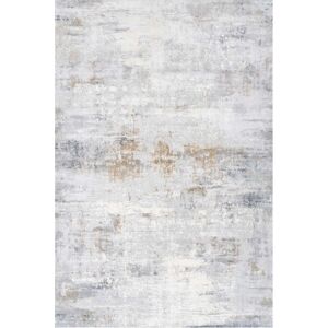 Kukoon Silver Grey Metallic Distressed Abstract Rug in Light Grey Size: 120 cm x 170 cm Light Grey 120 cm x 170 cm Kukoon Silver Grey Metallic Distressed Abstract Rug in Light Grey Size: 120 cm x 170 cm Light Grey 120 cm x 170 cm